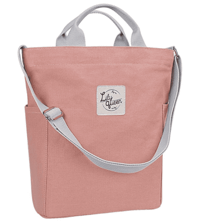 Lily queen tote bag in pink