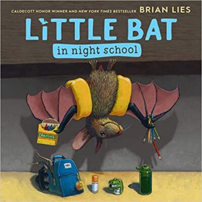 Book cover for Little Bat in Night School as part of a nocturnal animals list