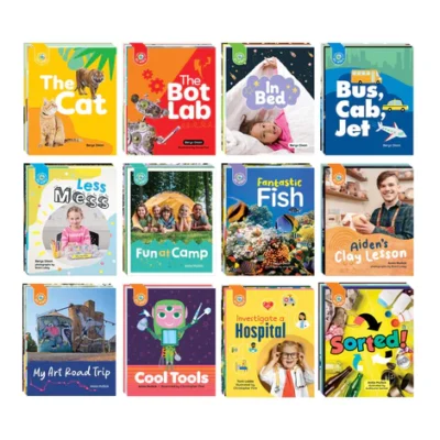 Book covers for Little Learners Love Literacy books