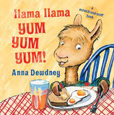 llama llama yum yum yum book cover for teaching five senses