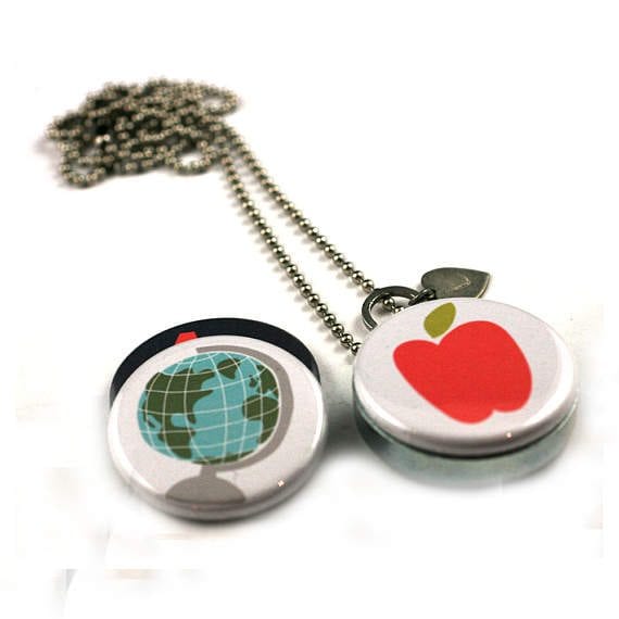 teacher jewelry - locket