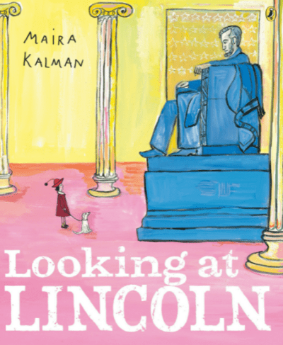 Cover illustration of Looking at Lincoln.