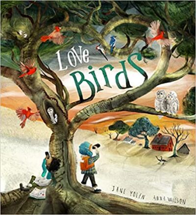 Book cover for Love Birds as an example of mentor texts for narrative writing