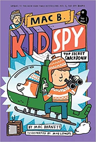 Book Cover for Mac B. Kid Spy book 4