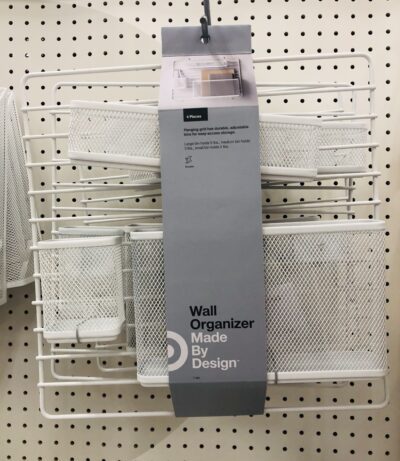 Mesh wall organizer for supplies for Target