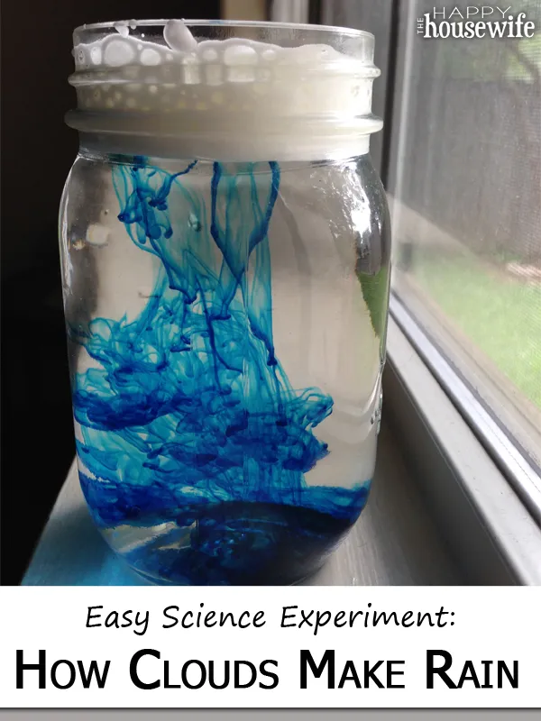 make rain in a jar activity 
