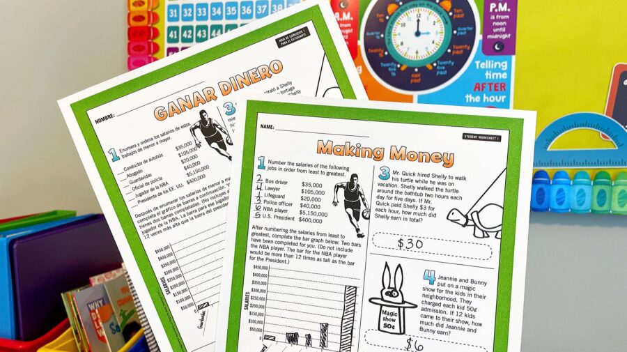 Making Money: A Lesson to Teach How We Earn Money