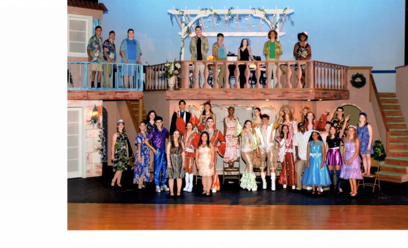 Mamma Mia cast photo- musicals for high schools