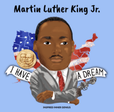 Cover illustration of Martin Luther King Jr.