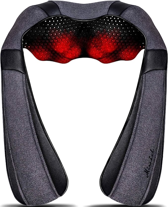 Best Gifts for Bus Drivers: heated neck and back massager