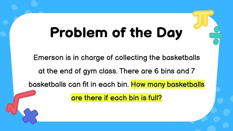 Multiplication third grade math word problem