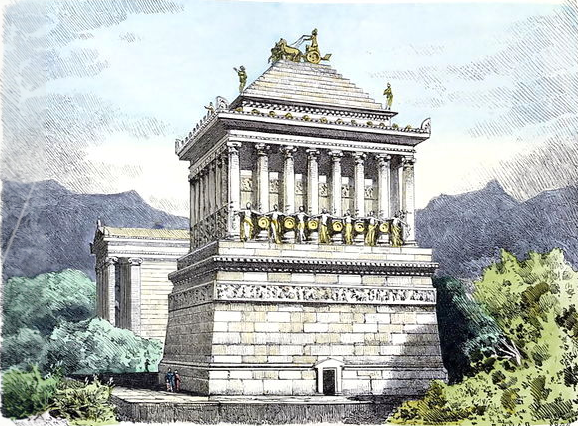 the mausoleum at Halicarnassus one of the wonders of the world