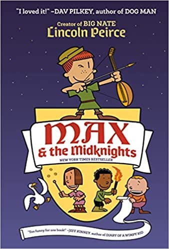 Book cover for Max and the MidKnights Book 1