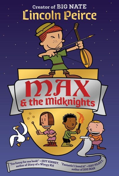 Max and the Midknights book cover