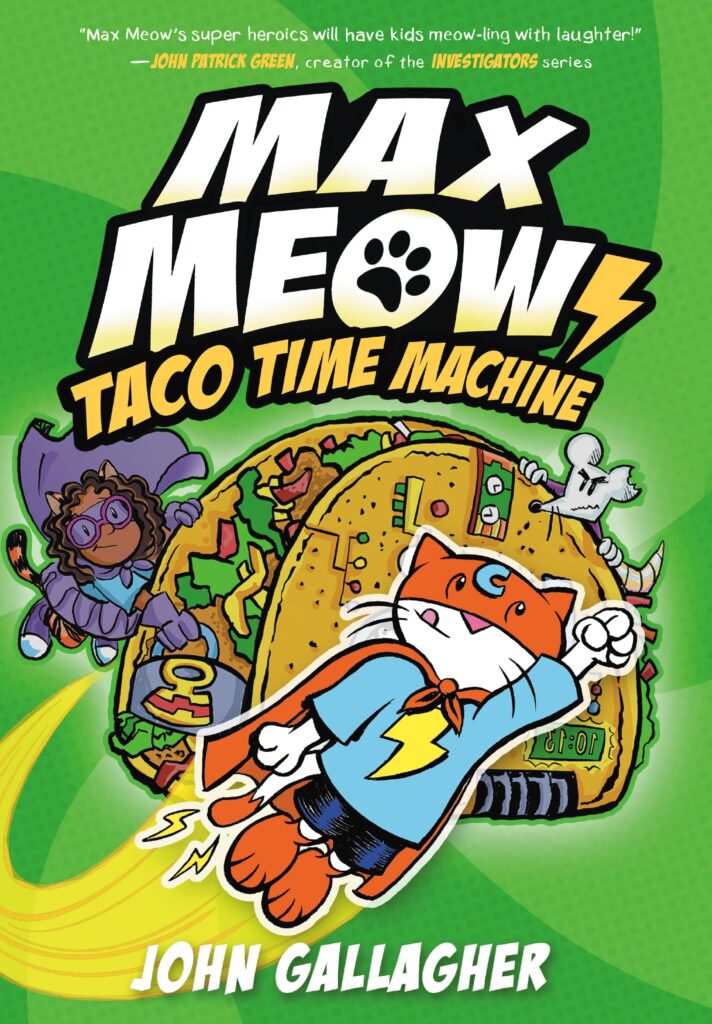 Max Meow Taco Time Machine book cover
