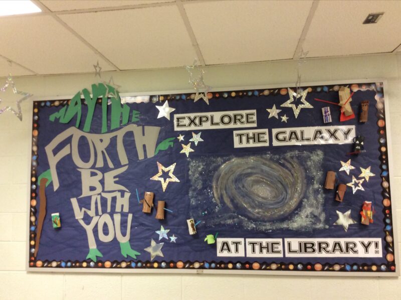 May the Fourth Be With You Star Wars bulletin board