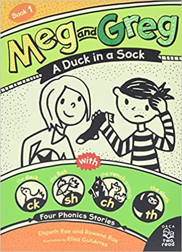 Book cover for Meg and Greg book 1