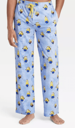 Men's minion pajama pants