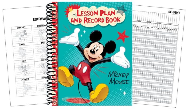 Eureka Mickey 40 Week Lesson Plan and Record Book, Measures