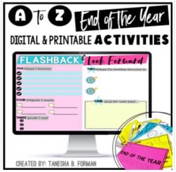 "A to Z digital and printable activities" by Tanesha B Forman