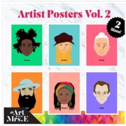 "artist posters volume 2" by Art with Mrs E
