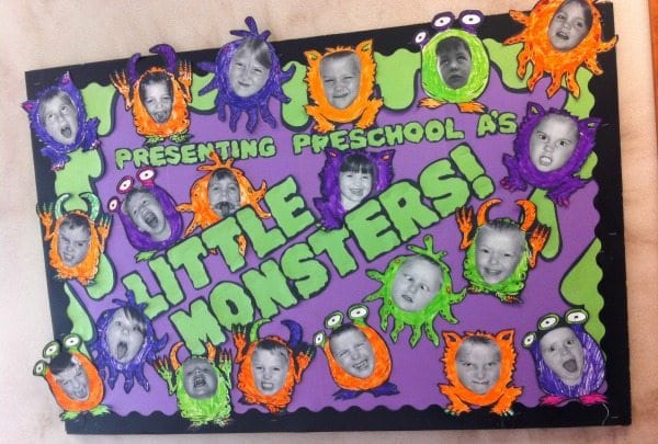 Little Monsters Bulletin Board