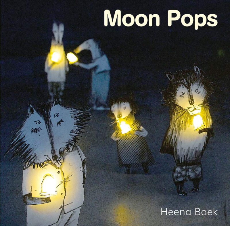 Book cover for Moon Pops as an example of children's books about the moon