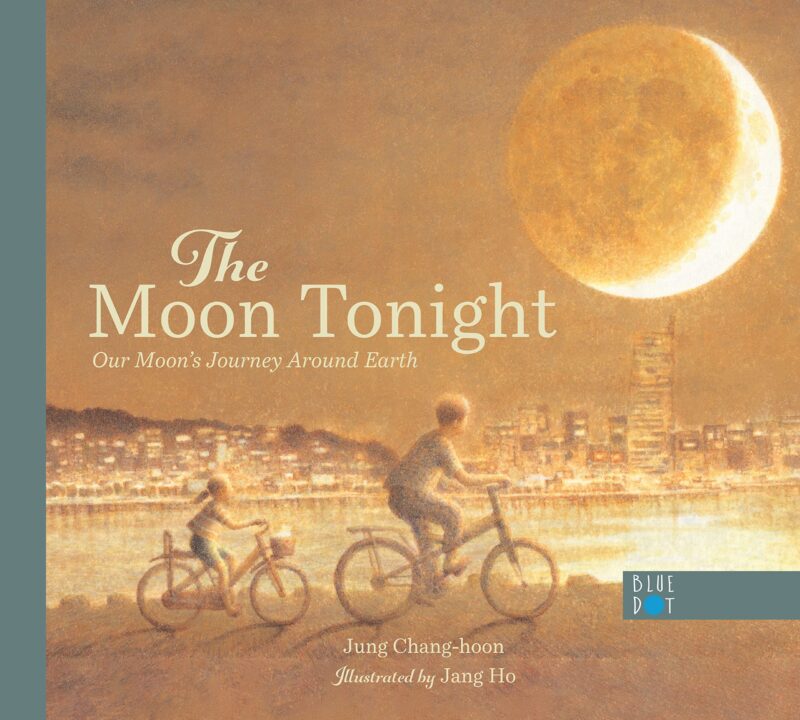 Book cover for The Moon Tonight as an example of children's books about the moon