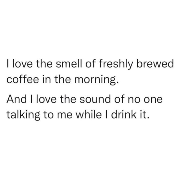 smell of coffee in the morning meme