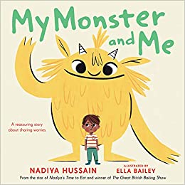 Book cover for My Monster and Me as an example of kids books about monsters