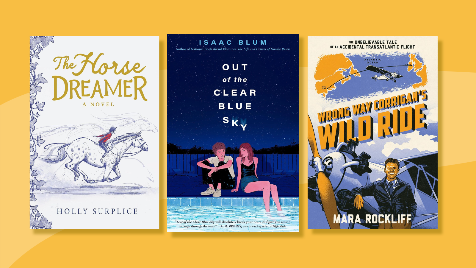 Covers of 3 new books for November 2026
