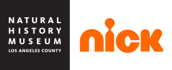 National History Museum of Los Angeles County and Nickelodeon logos