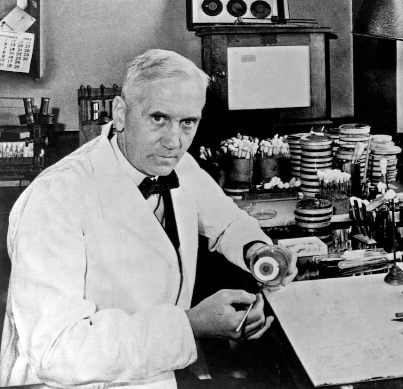 Nobel Prize Winners: Sir Alexander Fleming portrait