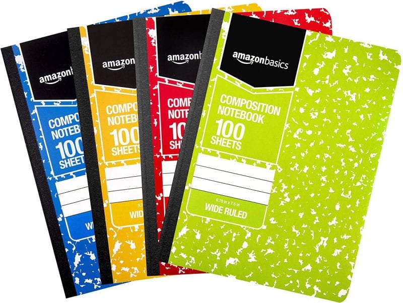The Ultimate Checklist For Setting Up Your Kindergarten Classroom Ruled notebooks for kids