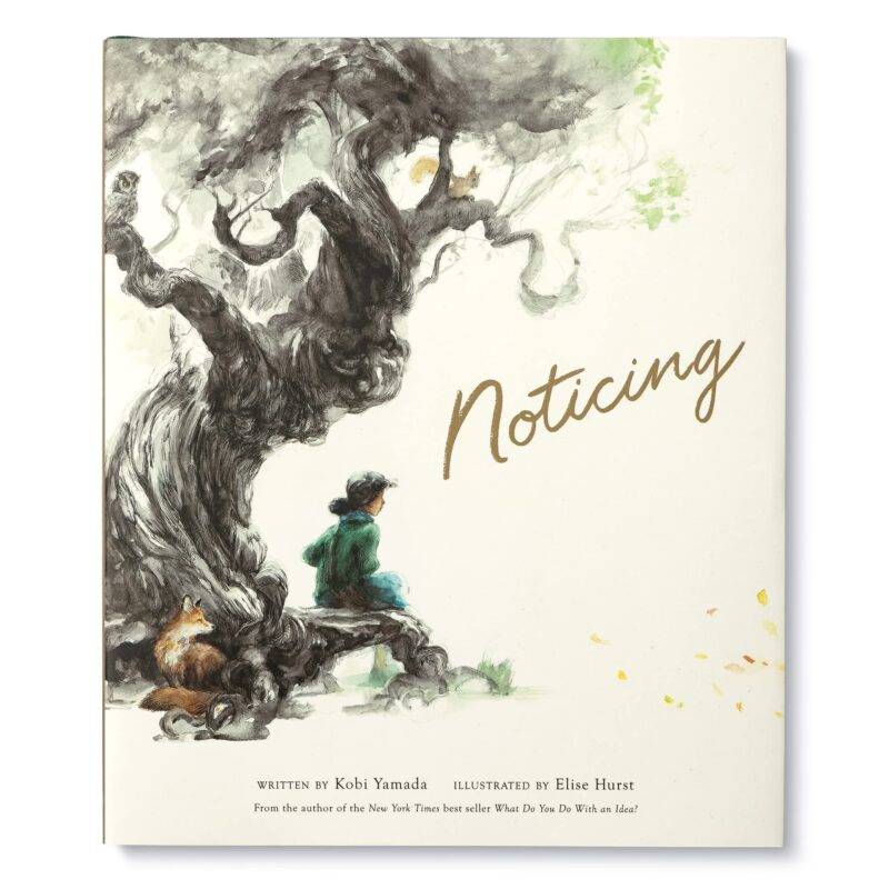 Book cover for Noticing as an example of fourth grade books