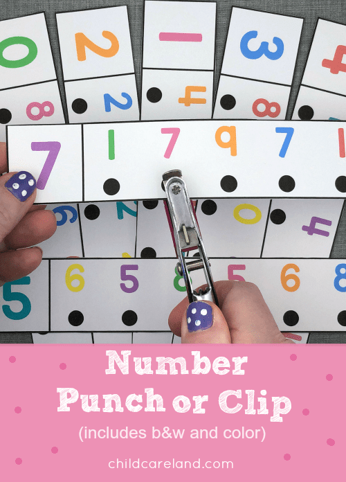 Number punch or clip