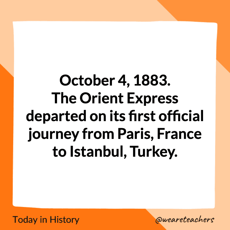 October 4 2021 Today in History