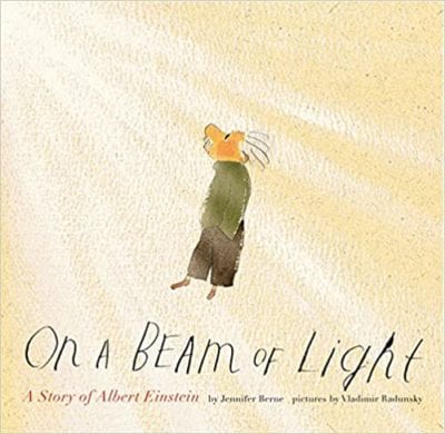 Book cover for On a Beam of Light: A Story of Albert Einstein