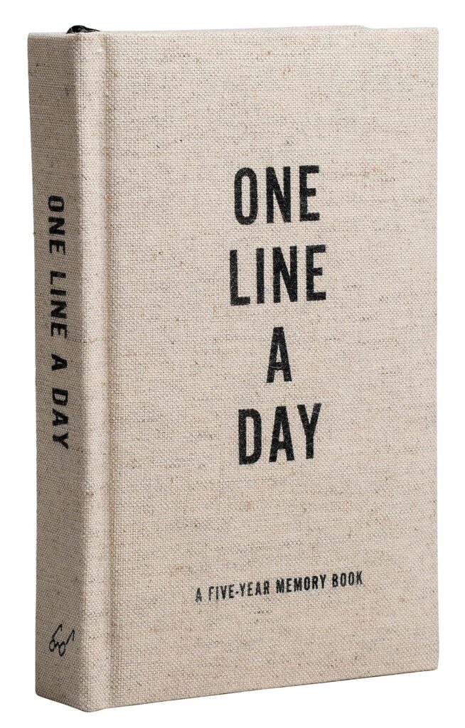 one line a day book