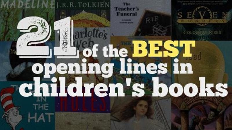 best opening lines books