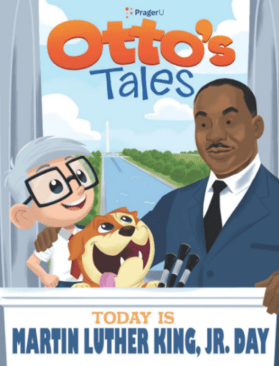 Cover illustration of Otto's Tales Today Is Martin Luther King, Jr. Day