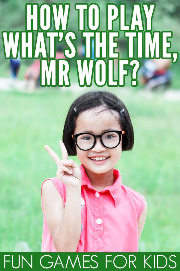 What time is it Mr Wolf children's game