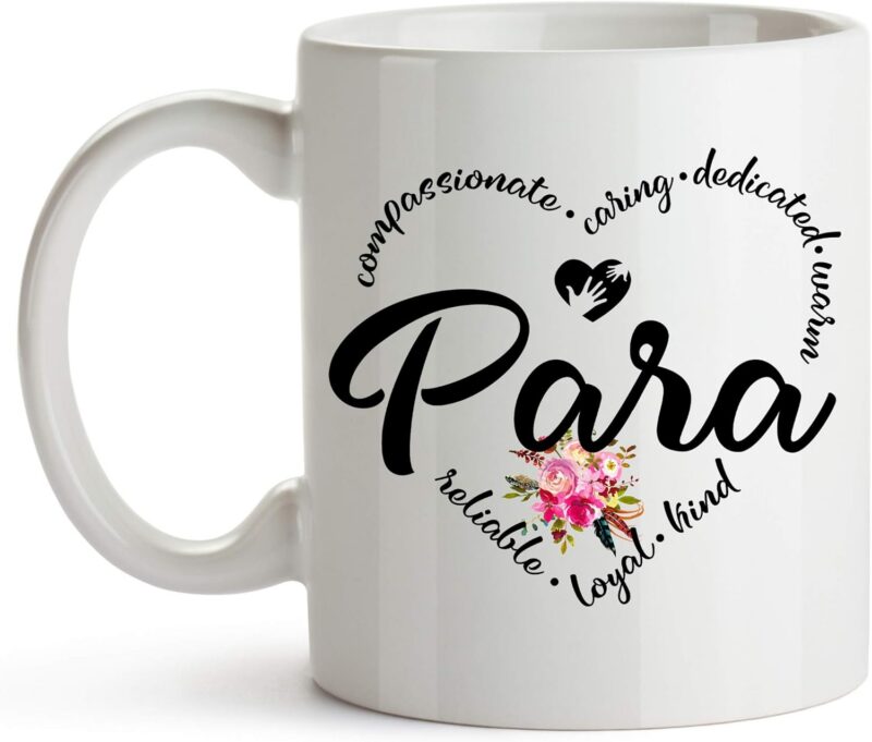 paraprofessional-gift mug for paraprofessional day