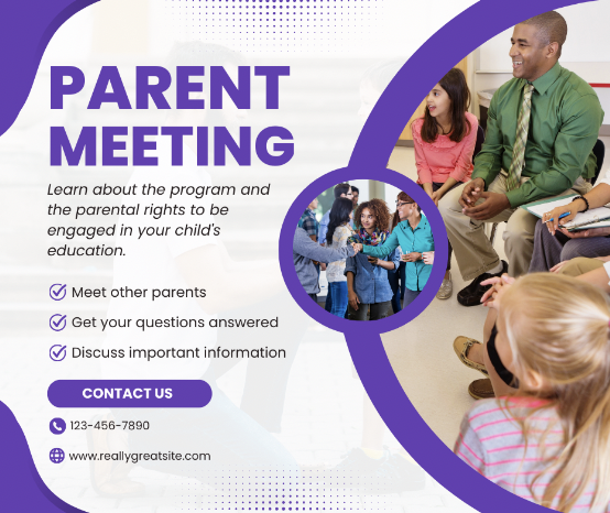 Parent meeting sheet