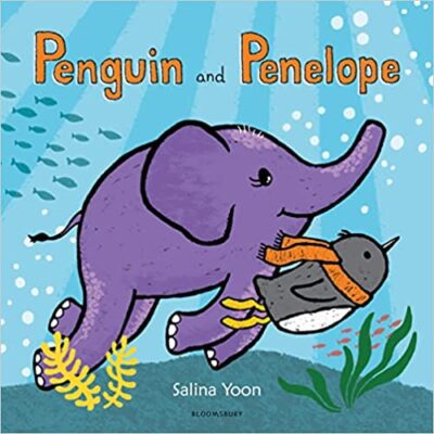 Book cover for Penguin and Penelope as an example of preschool books