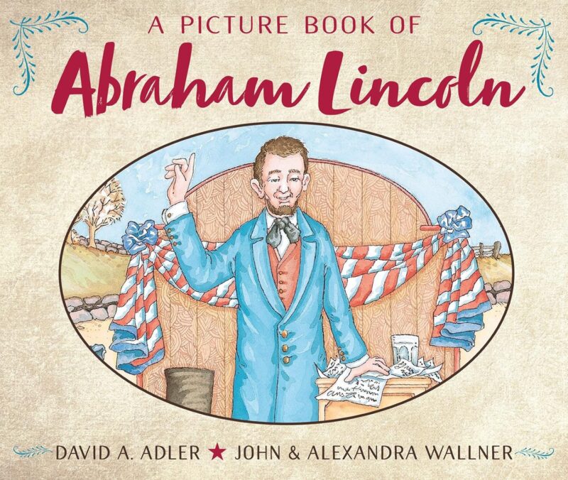 A Picture Book of Abraham Lincoln book cover