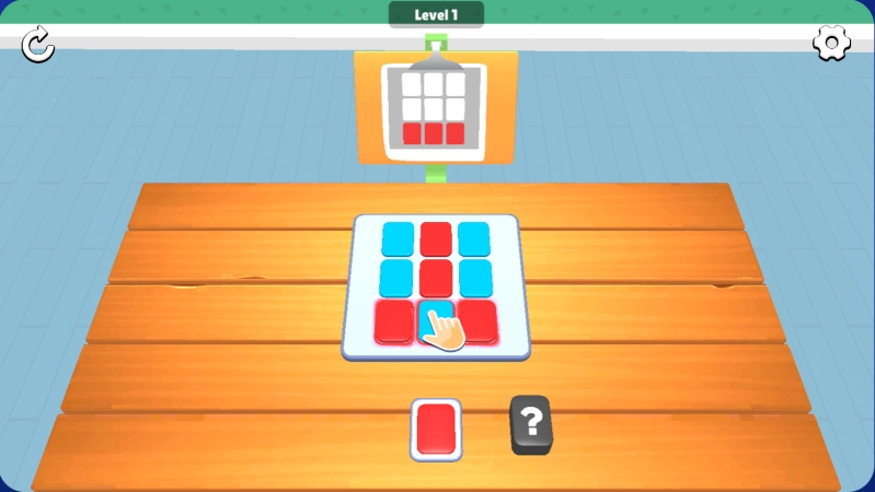 Screenshot of Card Shift online game from Play Math