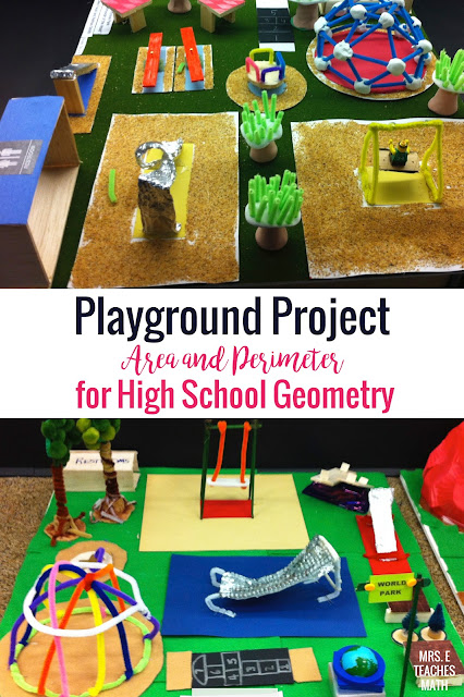 playground area and perimeter activity 