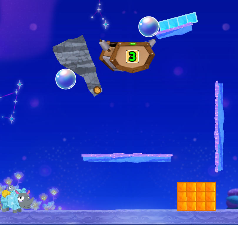 Screenshot of Multiplication, online game from PlayMath.org