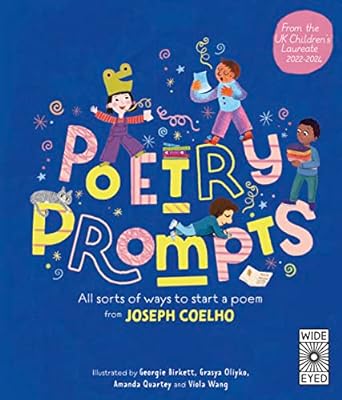 Book cover for Poetry Prompts as an example of kids poetry books